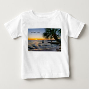 Para Bebê Usina de camiseta Sunset Baby Toddler da Flórida d