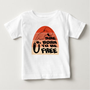 Para Bebê Você é nascer de ser camiseta grátis