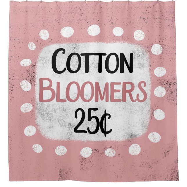 Para Box Algodão Bloomers 25 Centavos Cortina Chá (Frente)