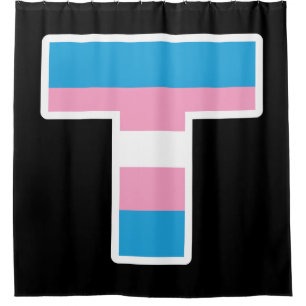 Para Box Capital T da Orgulho Trans Cortina de Banho