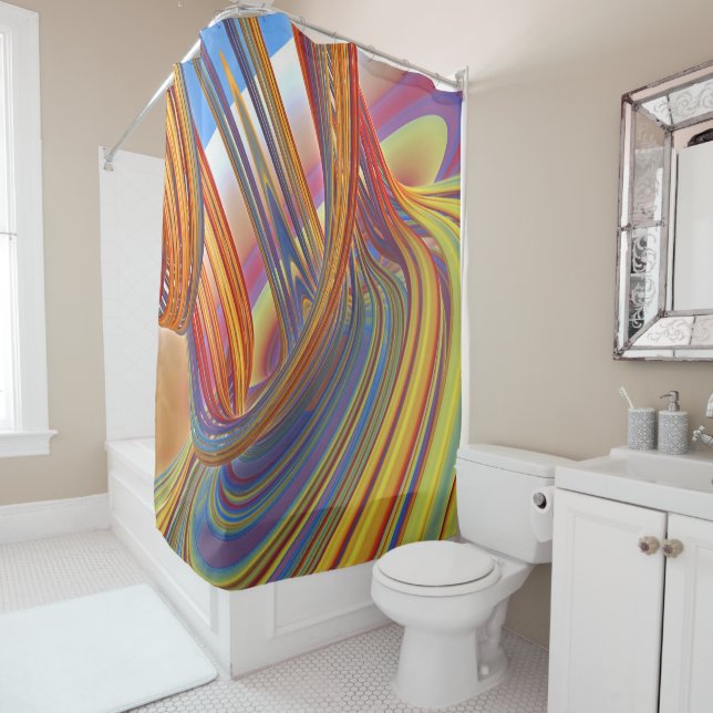 Para Box Caudal da cortina do Chá de cor (In Situ)