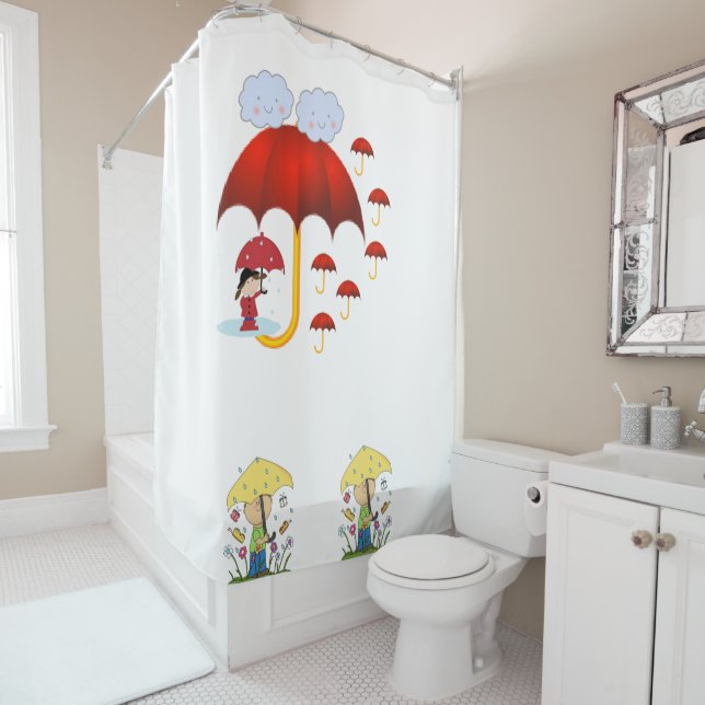 Para Box Chá Cortina Chuva Infantil (In Situ)