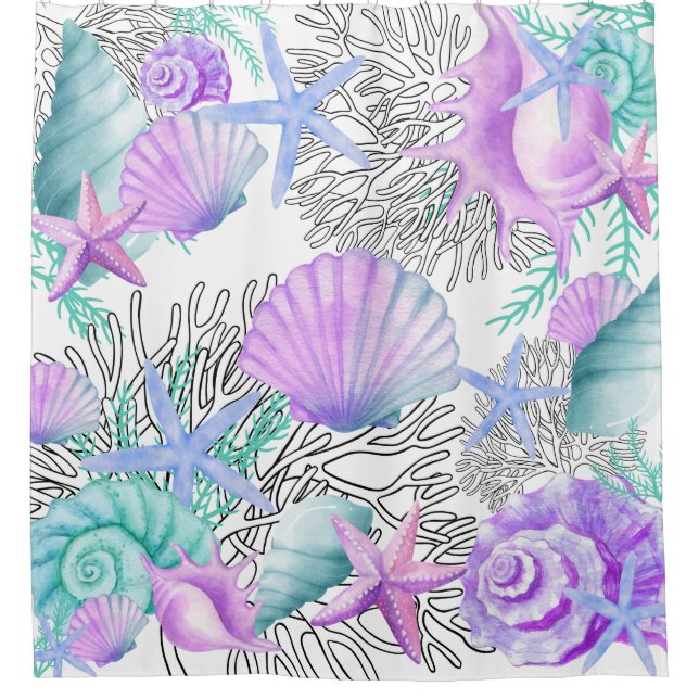 Para Box Chá Cortina Cor-De-Rosa E Capas Brancas (Frente)