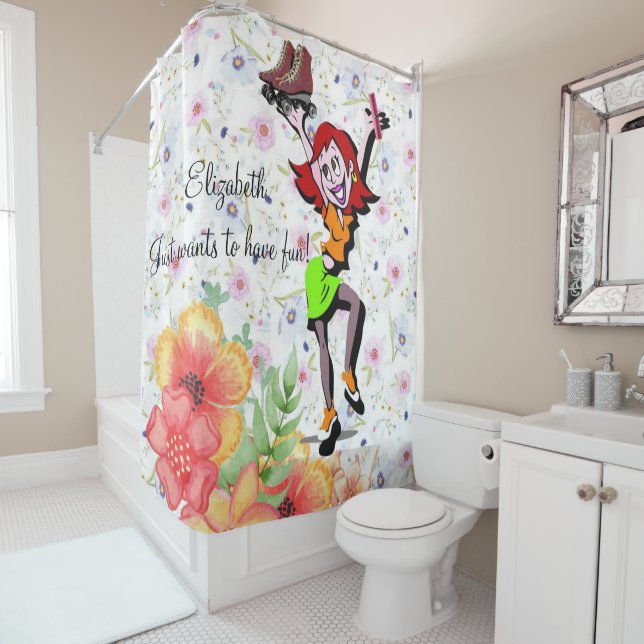 Para Box Chá Cortina Floral Divirta-se (In Situ)