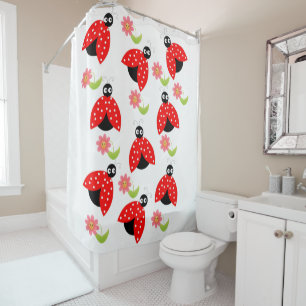 Para Box Chá Cortina Ladybug Floral