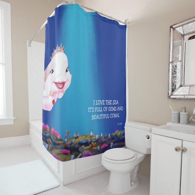 Para Box Chá Cortina Princesa Eviana "Eu Amo O Mar..." (In Situ)