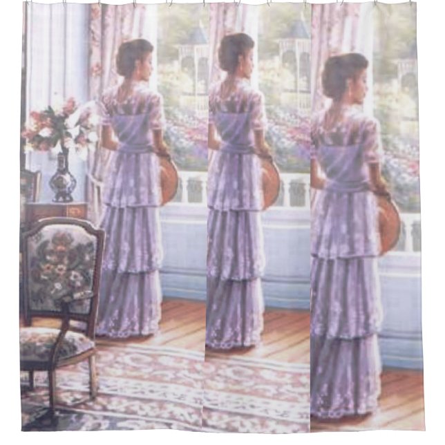 Para Box Chá Cortina Vitoriano (Frente)