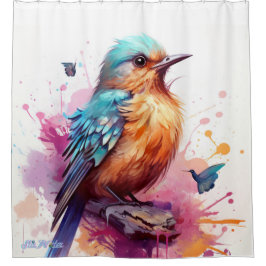 Para Box chá de aves aquáticas Cortina