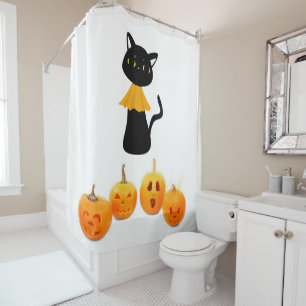 Para Box Chá de Halloween - Cortina Preta
