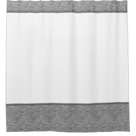 Para Box Cinza da cortina chá e branco