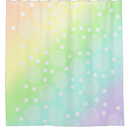 Para Box Círculos do arco-íris em Círculos Cortina do Chá