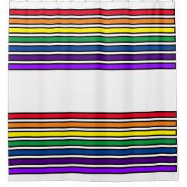 Para Box Cortina chá - Bares coloridos do arco-íris