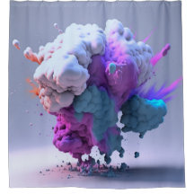 Cortina Chá Colorida