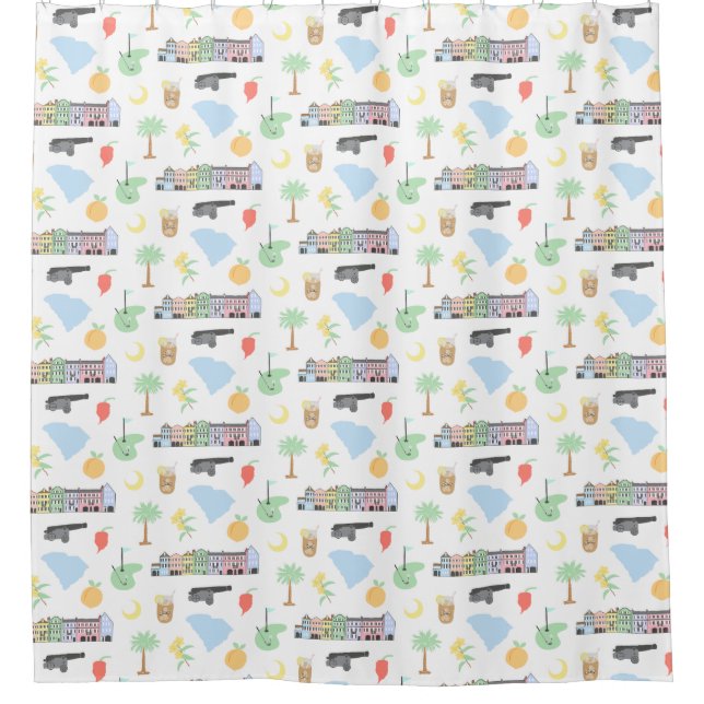 Para Box Cortina Chá da Carolina do Sul (Frente)