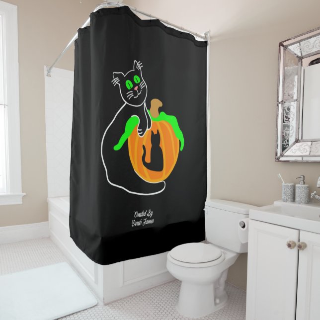 Para Box Cortina Chá de Abóbora de Gato Negro (In Situ)