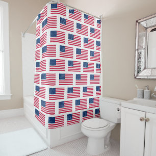 Para Box Cortina Chá de Bandeira Americana