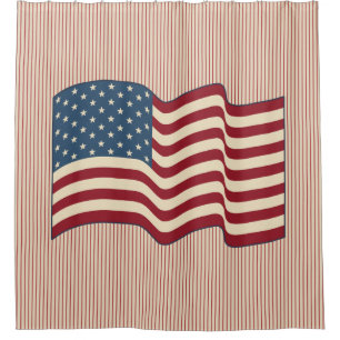 Para Box Cortina Chá de Bandeira Americana