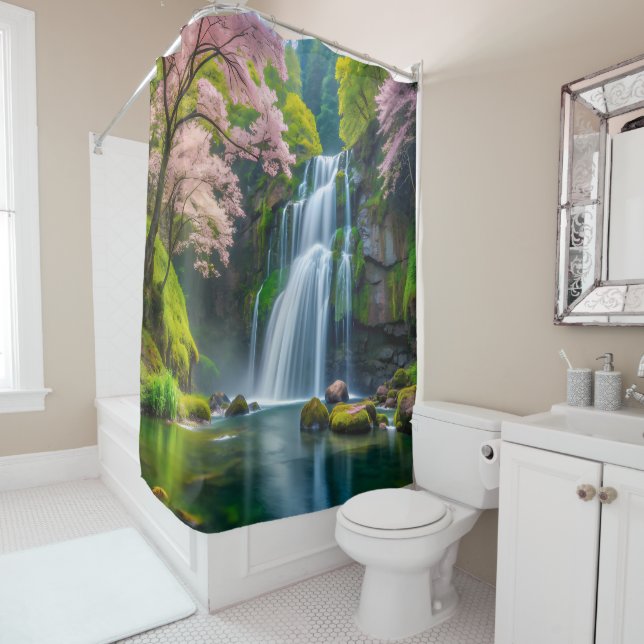 Para Box Cortina Chá de Cascata Sakura (In Situ)