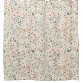 Para Box Cortina Chá de flores silvestres