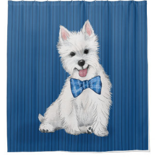 Para Box Cortina Chá de Terrier Branco da Highland Oeste
