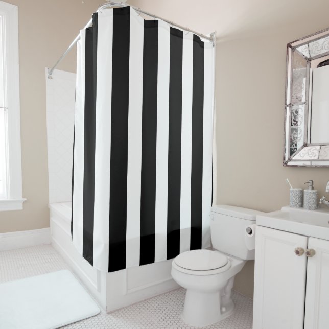 Para Box Cortina Chá em branco e preto (In Situ)