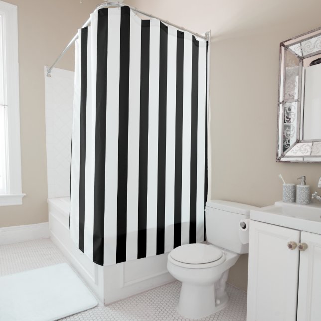 Para Box Cortina Chá em branco e preto (In Situ)