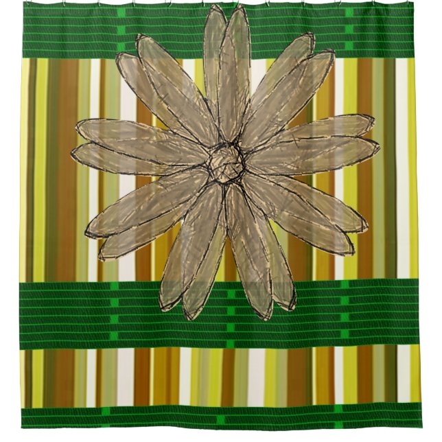 Para Box Cortina chá Floral (Frente)