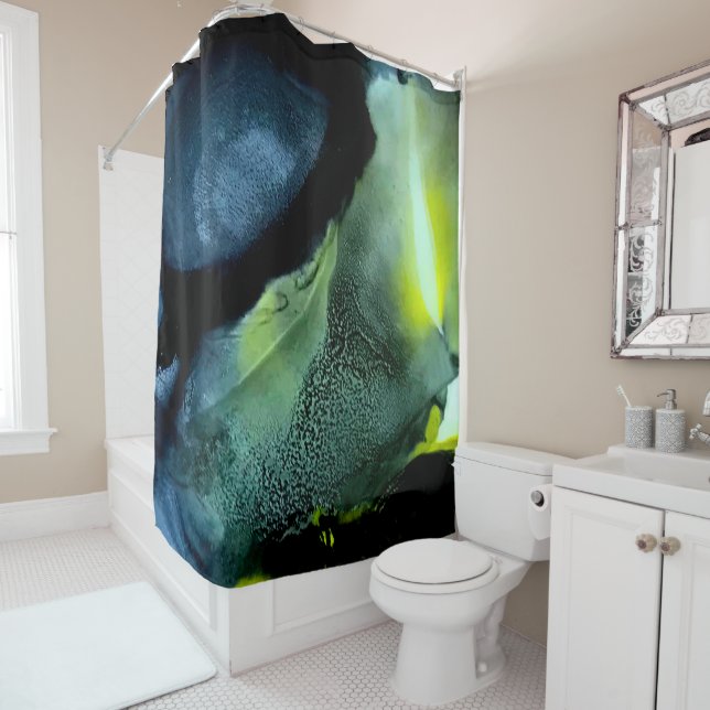 Para Box Cortina Chá Preta e Amarela | Moderno/Masculina (In Situ)