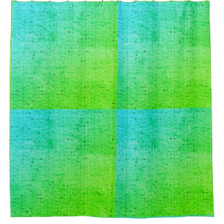 Para Box cortina chá verde-azul
