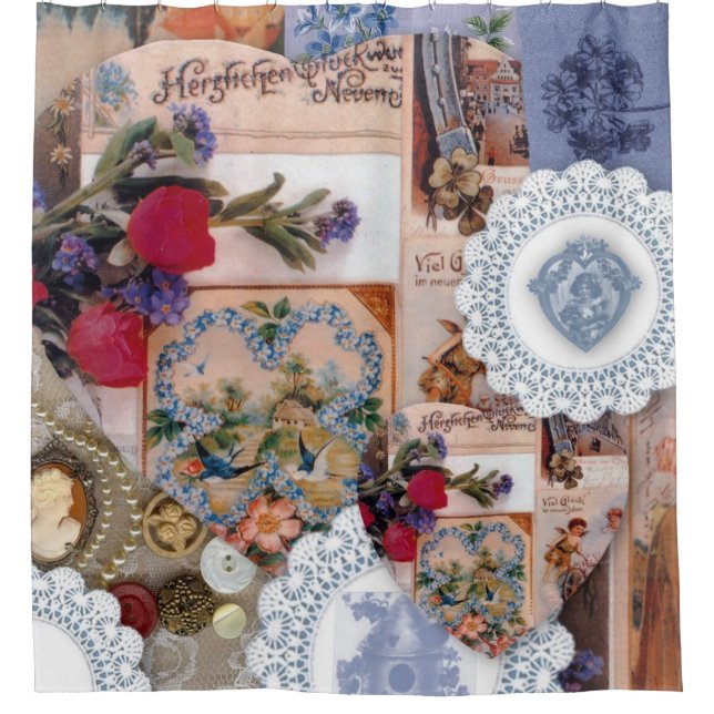 Para Box Cortina Chá Vitoriana (Frente)