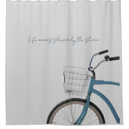 Para Box Cortina de Banho Bicicleta Rhode Island Coastal Cr