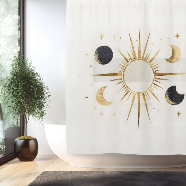 Para Box Cortina de Banho Boho Celestial Bliss (Criador carregado)