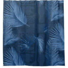 Para Box Cortina de Banho Boho Tropical