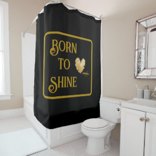 Para Box Cortina de Banho Born to Shine