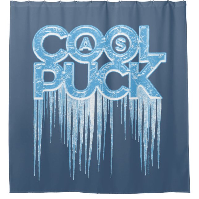 Para Box Cortina de Banho Cool As Puck (Frente)