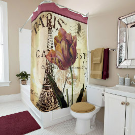 Para Box Cortina de Banho de Tulipa de Paris