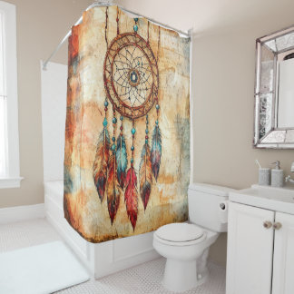 Para Box Cortina de Banho Dreamcatcher