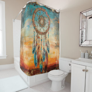 Para Box Cortina de Banho Dreamcatcher