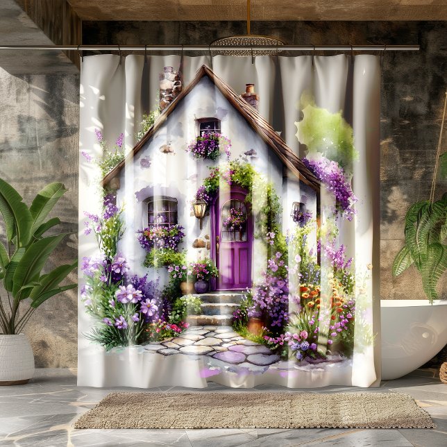 Para Box Cortina de Banho Jardim da Casa Roxa (Criador carregado)