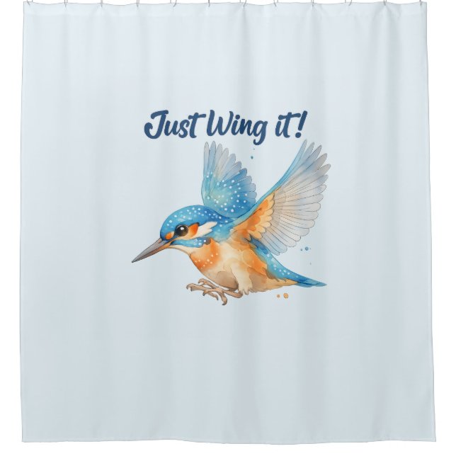 Para Box Cortina de Banho Kingfisher (Frente)
