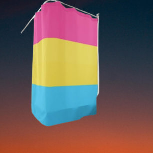 Para Box Cortina de Banho Orgulho Pansexual: Espectro Vibra