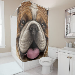 Para Box Cortina de Chá Bestie Bulldog