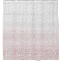 Cortina de Chá Blush Floral