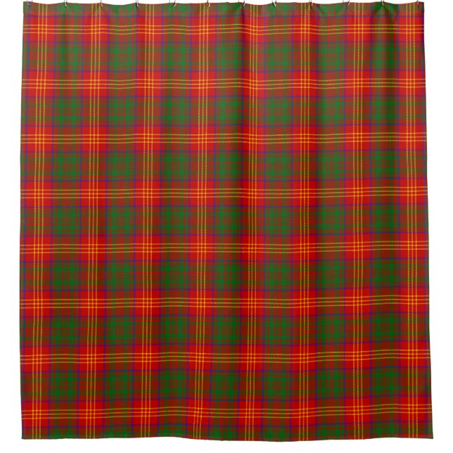 Para Box Cortina de Chá Burns Tartan (Frente)