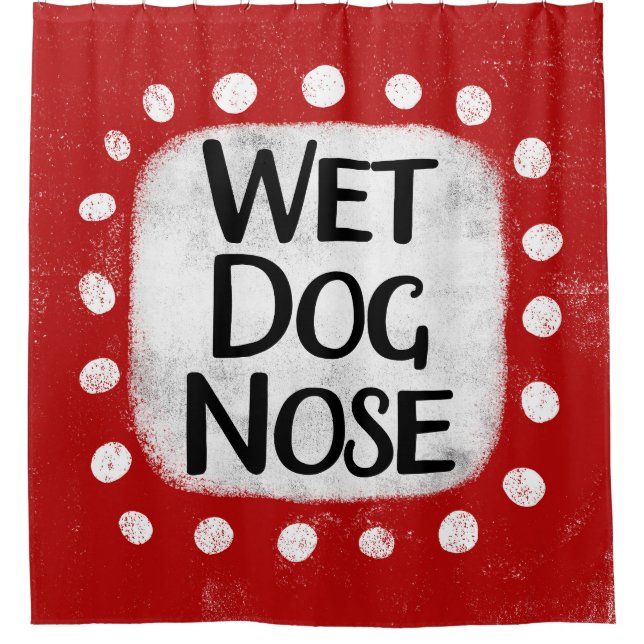 Para Box Cortina de Chá Cão Molhado (Frente)