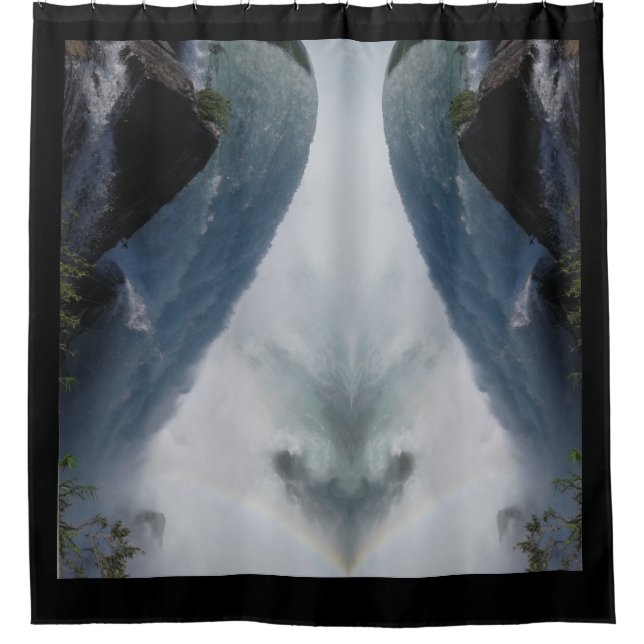 Para Box Cortina de Chá Cardíaco em Cascata (Frente)