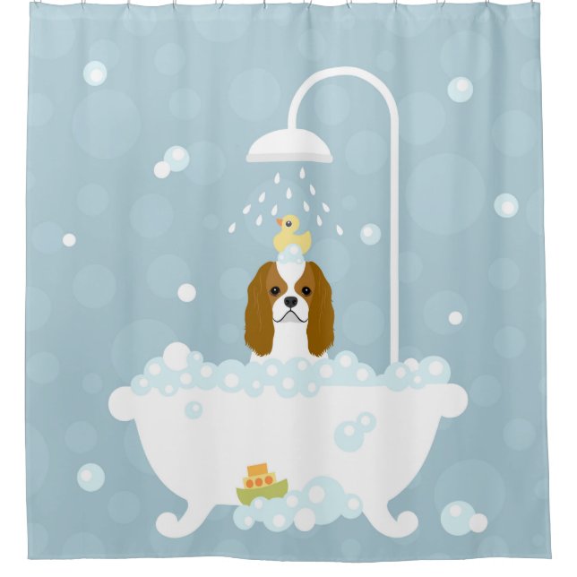 Para Box Cortina de Chá Cavalier King Charles Spaniel (Frente)