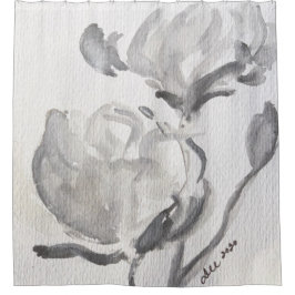 Para Box Cortina de Chá cinza da Abstrato