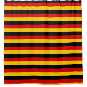 Para Box Cortina de chá com a bandeira de Alemanha
