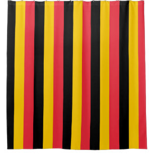 Para Box Cortina de chá com Bandeira da Bélgica